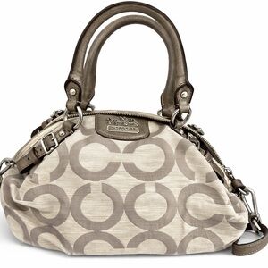 Coach Madison B1182-17000 Khaki Satchel Bag
